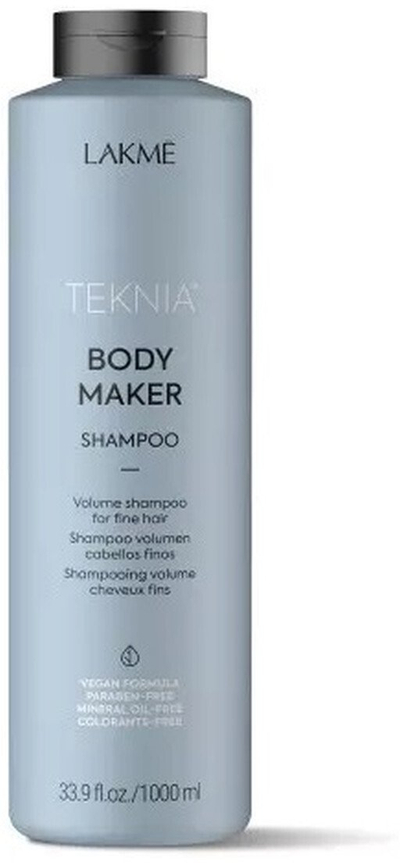 Shampo flokësh Lakme Teknia Body Maker, për volum, 1000 ml