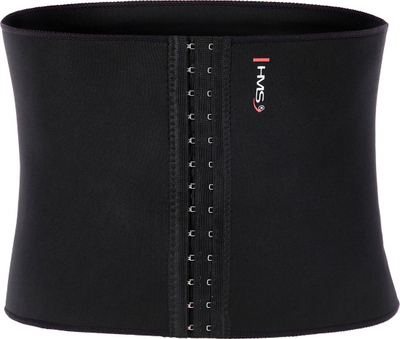 Korse holluese HMS Slimming Corset, neopren, rregullim me kapësa, e zezë