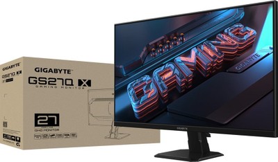 Gigabyte GS27Q X, 27" Монитор, QHD, 240 Hz, Црн