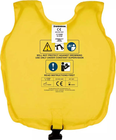 Jeletë noti për fëmijë Waimea, 2-3 vjeç 15-19 kg, e verdhë