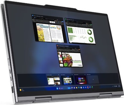 Laptop Lenovo ThinkPad X1 2‑in‑1 Gen 9, 14" me prekje, Core Ultra 7, 16GB 512GB, ngjyrë argjendtë