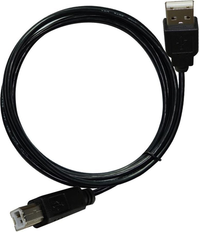 Kabllo USB Msonic (MLU1218NK), USB-A në USB-A, 1.8 m, e zezë