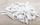 Distanca plastike për pllaka Neo Spacer Wedges, madhësi e madhe, set 50 copë