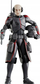 Фигура акциона Star Wars The Black Series Echo The Bad Batch, 15 cm, колекционерска со додатоци, сива и црна