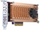 Kartelë zgjeruese e dyfishtë QNAP QM2-2P-244A për SSD M.2 22110/2280 PCIe