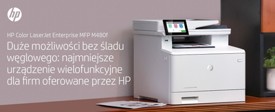 Pajisje multifunksionale HP LaserJet Enterprise MFP M480f, A4, lazer me ngjyra, e bardhë