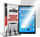 Xham mbrojtës hibrid GrizzGlass Lenovo Tab M8, transparencë e lartë, instalim i lehtë