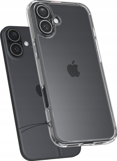 Mbulesë telefoni Spigen Ultra Hybrid, për iPhone 16 Plus 6.7", transparente
