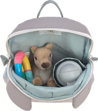 Çantë shpine për fëmijë Lassig Tiny Backpack About Friends Koala, 3.5L, rezistente ndaj ujit, gri