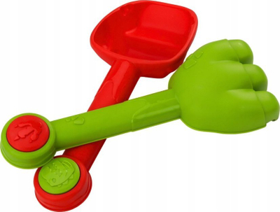 Set rëre LEAN Toys, kovë me ujitëse, forma dinosauri, shumëngjyrësh