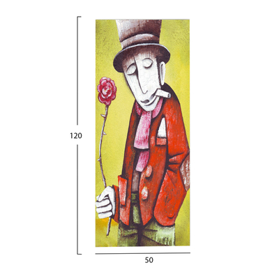 Panel dekorativ HomeMarkt GOBI HM4798, kanavacë e printuar, 50x120cm, shumëngjyrësh