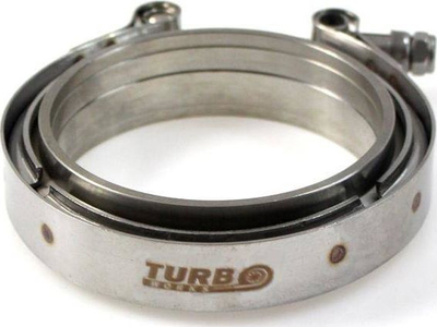 Kapse V-Band TurboWorks 4" 102mm me flanxha, çelik inox