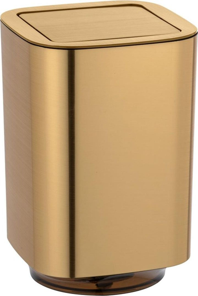Kosh plehrash Wenko Swing 50731, 6.5L, plastikë, ngjyrë ari