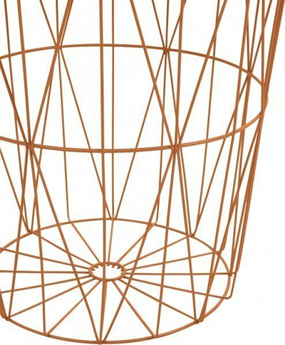 Tavolinë anësore Greemotion Britta, 40 x 46 cm, metal, bakër