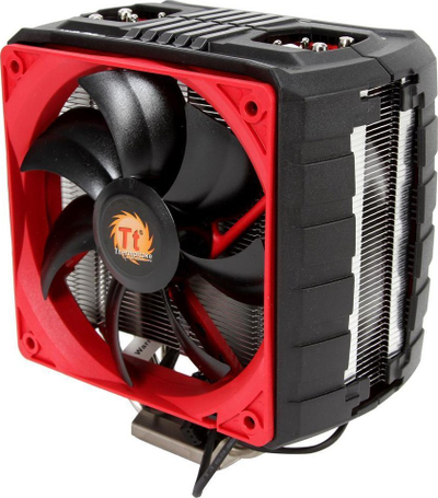 Ftohës CPU Thermaltake NiC C4 CLP0607, 220W, me dy ventillatorë, i zi