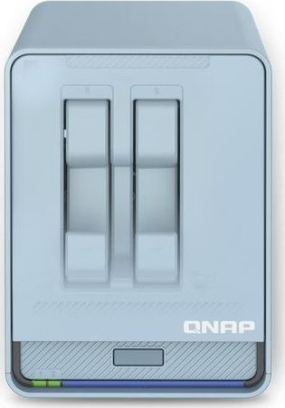 NAS QNAP QMiroPlus-201W, 2 slote 2.5", Wi-Fi AC2200, blu