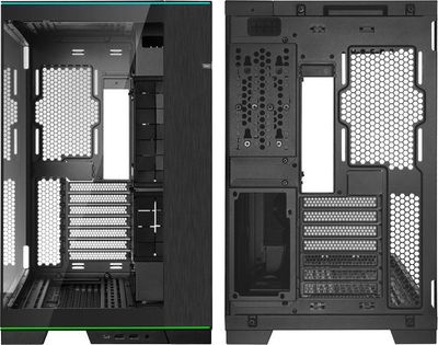 Kasë Lian Li O11 Dynamic EVO RGB, e zezë, Midi Tower
