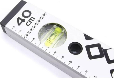 Nivel matës Forte Tools SPIRIT LEVEL 40CM LATE3V040, 40cm, për punime ndërtimi, i verdhë