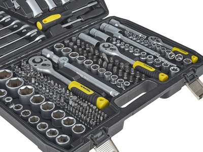 Set çelësash dhe kokash KELTIN K00099, 216 copa, 1/4" 3/8" 1/2"