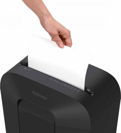 Grirëse letrash Fellowes Powershred LX50, prerje grimcash 4x37mm, kosh 17L, e zezë
