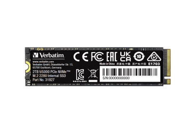 SSD M.2 Verbatim Vi5000, PCIe NVMe Gen4, 2TB
