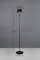 Llampë dyshemeje Reality Leuchten Suarez, LED, 123 cm, metal, e zezë