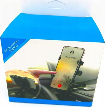 Mbajtëse multifunksionale për makinë OEM TC-060, për telefon, e zezë