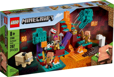 Lodër Lego minecraft warped forest (21168), 287 pjesë