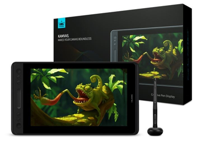 Графички таблет Huion Kamvas Pro 12, 11.6", FHD, црн