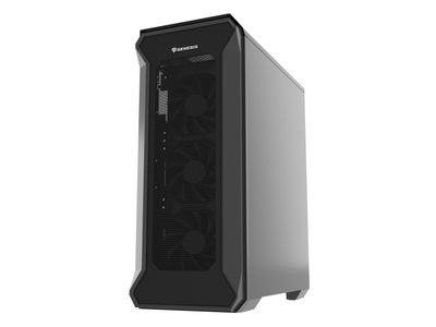 Kornizë PC Genesis Irid 505F, ATX Mid Tower, 5 ventilatorë 120mm, e zezë