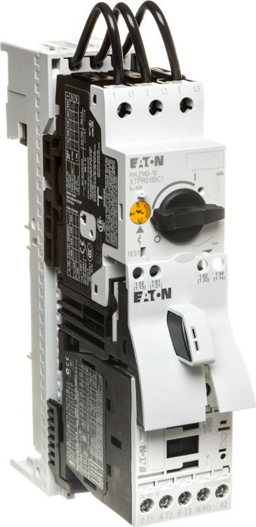 Sistem nisjeje motorësh Eaton 102972, 3/4 kW, 6.6/8.5 A 24 V DC, për shinë bartëse