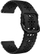 Rrip silikoni 4wrist për orë smart, i zi