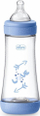 Biberon Chicco Perfect Silicone, 300 ml, silikon, blu