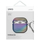 Заштитна маска за слушалки Uniq Iridescia за AirPods 4, TPU, со карабин, во повеќебојна боја Midnight Quartz