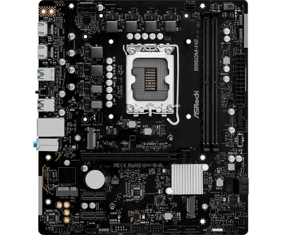 Pllakë amë ASRock B860M H2, Micro ATX, DDR5, e zezë