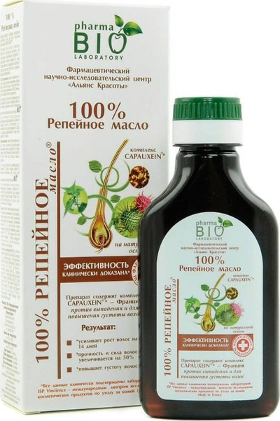 Vaj flokësh Bio Burdock Hair Oil, 100 ml, për rritje dhe forcim