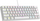 Механичка гејминг тастатура Rampage Plower K60, 60%, LED, бела