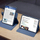 Mbulesë tableti ESR për iPad Pro 11" M5 M4, kapak tri-fold, me magnet, blu