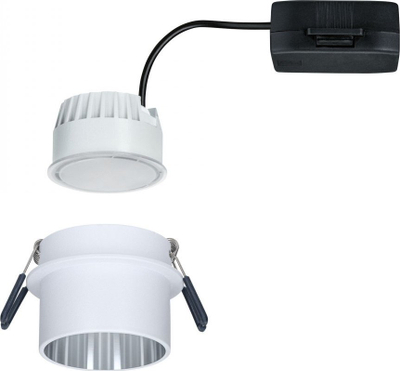 Spot tavanor Paulmann Gil Coin 3StepDim, LED 6W, 2700K, i bardhë mat