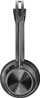 Kufje HP Poly Voyager Focus 2, USB A, me ndalues zhurme, me bazë karikimi, të zeza