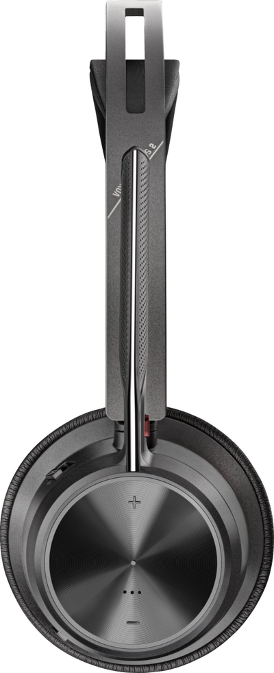 Kufje HP Poly Voyager Focus 2, USB A, me ndalues zhurme, me bazë karikimi, të zeza