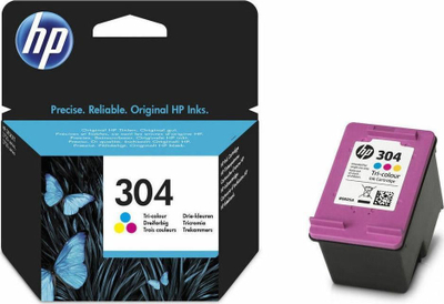 Ngjyrë për printer HP Original 304, shumëngjyrësh