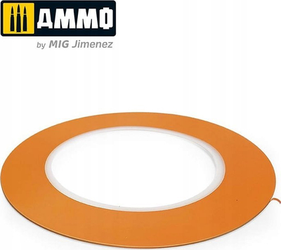 Флексибилна маскирна лента Ammo Mig 8256, 2 mm, 55 m, жолта
