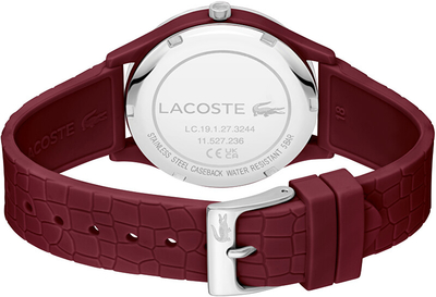 Orë për femra Lacoste Crocodile hLA1112, e kuqe e errët