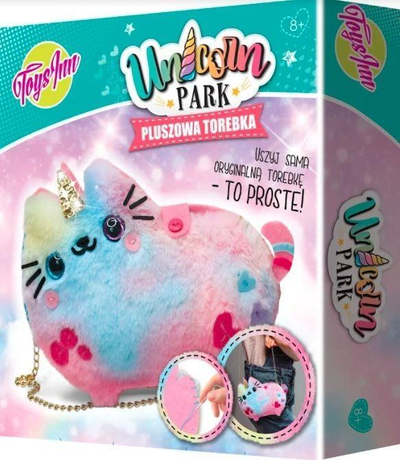 Set qepjeje Stnux Unicorn Bag, çantë për fëmijë, 17 x 20 cm, shumëngjyrësh
