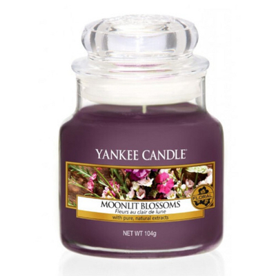 Qiri aromatik Yankee Candle Classic Small Moonlit Blossoms, 104 g