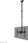 Mbajtëse tavani për TV Neomounts CL35-440BL16L, 37-70", rregullim lartësie 106-156 cm, e zezë