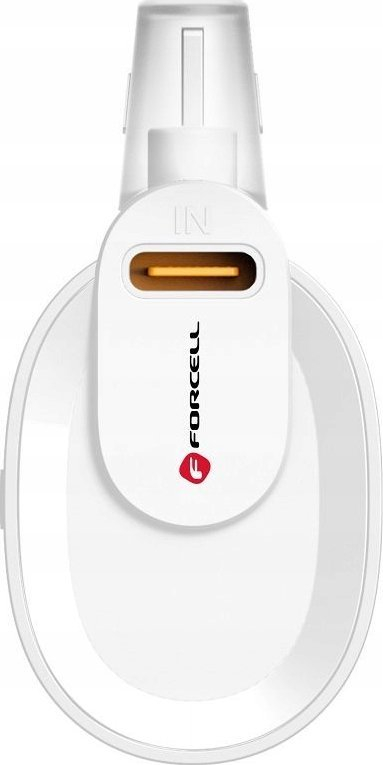 Надворешна батерија Forcell F Energy, 5000mAh, 20W, бела