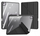 Mbulesë tablet DUX DUCIS Magi Series për iPad Air 11" M2, me mbajtëse stylus, funksion sleep wake, e zezë