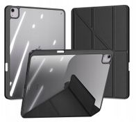 Mbulesë tablet DUX DUCIS Magi Series për iPad Air 11" M2, me mbajtëse stylus, funksion sleep wake, e zezë